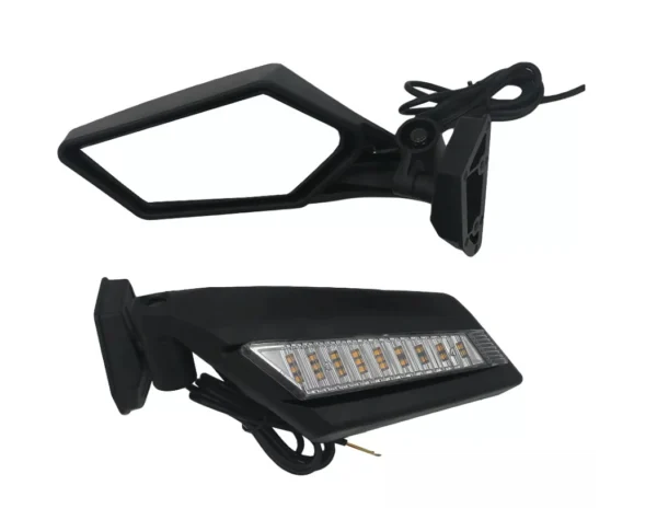 Veidrodėliai Can-am Maverick X3 komplektas su LED posūkiais LU-UTV-17C