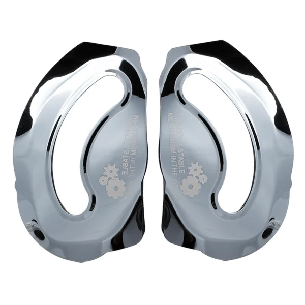 LS2 PLATE RATCHET - Chrome Black , FF900
