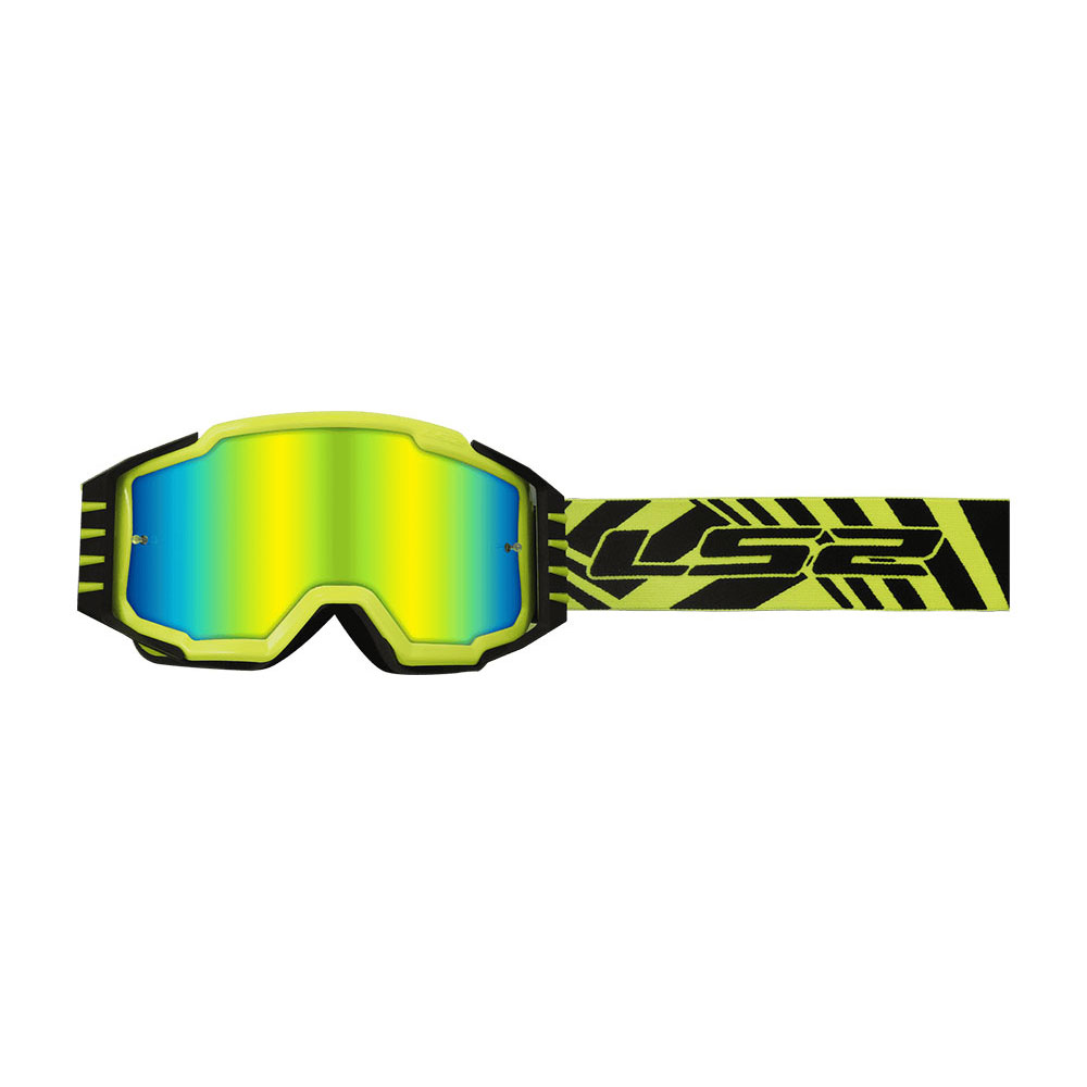 AKINIAI LS2 CHARGER PRO VAIKAMS – HI-VIZ GELTONI / SIDABRINIAI