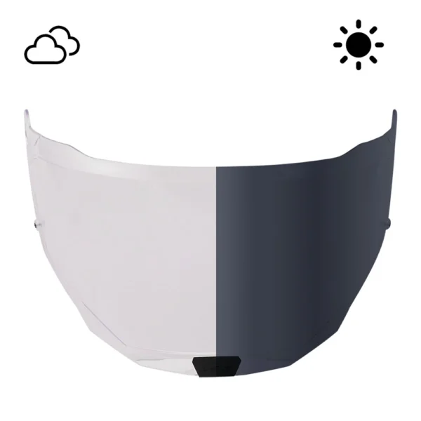 KEIČIAMAS ŠALMO STIKLIUKAS LS2 MX701 – FOTOCHROMINIS