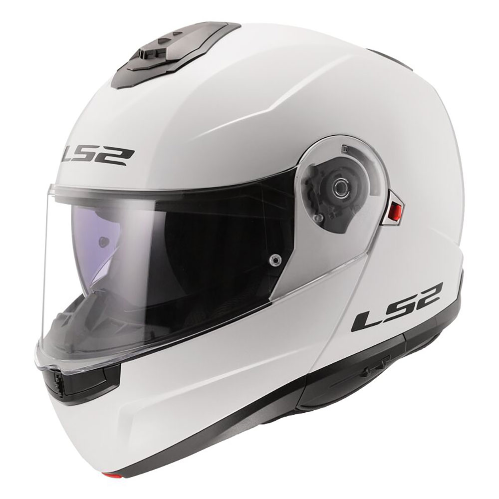 LS2 FF908 STROBE II Solid helmet - Gloss White