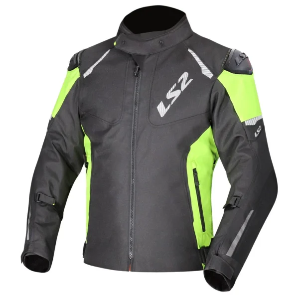 LS2 ZOOM MAN JACKET - 3XL , Black Yellow